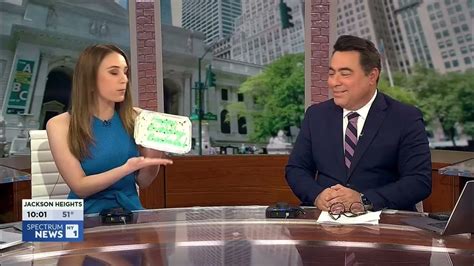 Shannan Ferry & Rocco Vertuccio Promote the Birthday Bake Sale on NY1 - YouTube