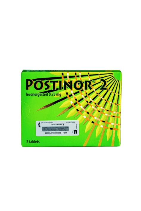 POSTINOR 2 TABS 0.75MG