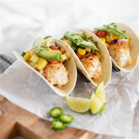 GF Tropical Fish Tacos [Recipe Bank] - Fraiche Table