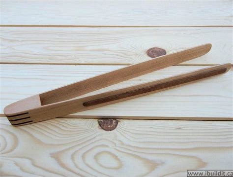 Wooden Tongs – Free Woodworking Plan.com