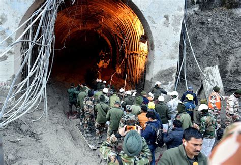 Multi-agency rescue op inside Uttarakhand's Tapovan tunnel underway ...