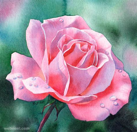 Watercolor Painting Flower Drawing Watercolor Flowers - vrogue.co