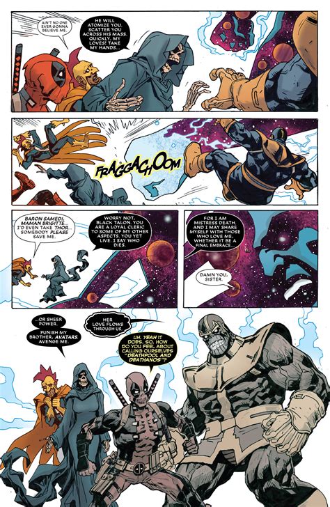 Read online Deadpool vs. Thanos comic - Issue #4