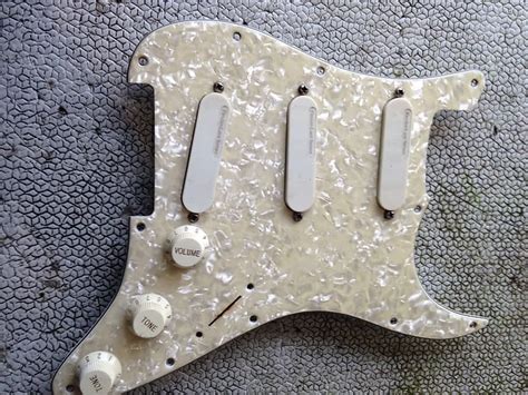 Lace Sensor pickups pickguard assembly Lace sensor gold | Reverb