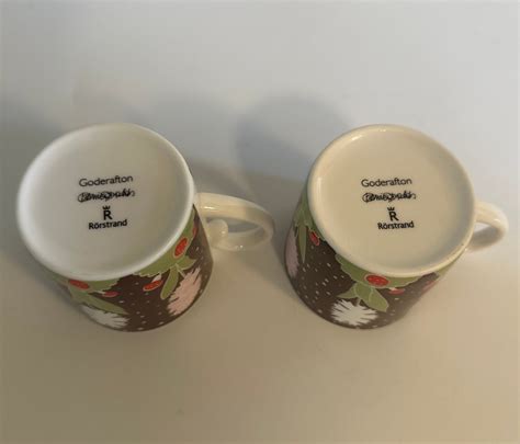 Rare Rorstrand Swedish Glogg Mugs Set of 2 - Etsy