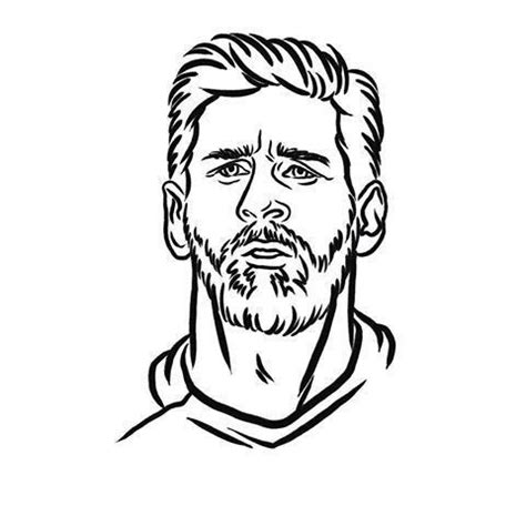 How To Draw Messi Easy