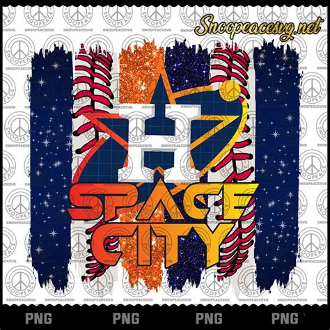 Houston Astros Space City Baseball PNG - Snoopeacesvg.net