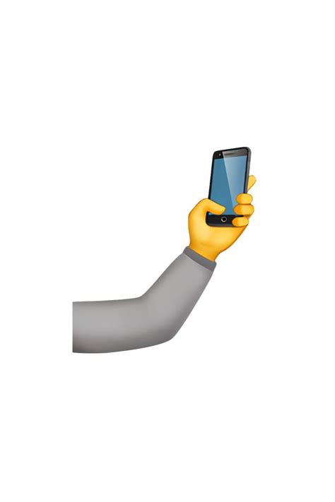 🤳 Selfie Emoji | Phone emoji, Emoji, Hand holding phone