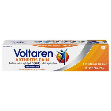 Voltaren Arthritis Pain Topical Gel 1% - Shop Muscle & Joint Pain at H-E-B