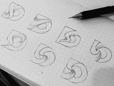 D+S Logo Sketch | Logo sketches, Sketches, Logos design