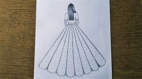 Top more than 146 simple girl dress drawing best - vietkidsiq.edu.vn