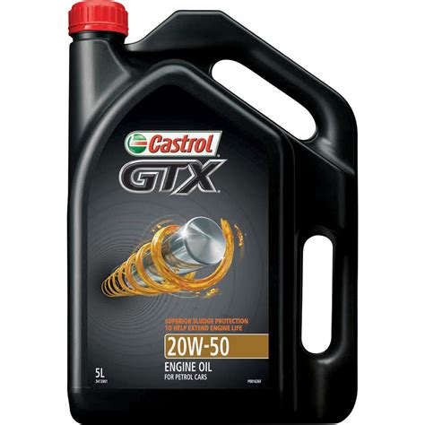 Castrol GTX Engine Oil - 20W-50, 5 Litre | Supercheap Auto