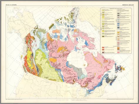 (16) Bedrock geology. - David Rumsey Historical Map Collection