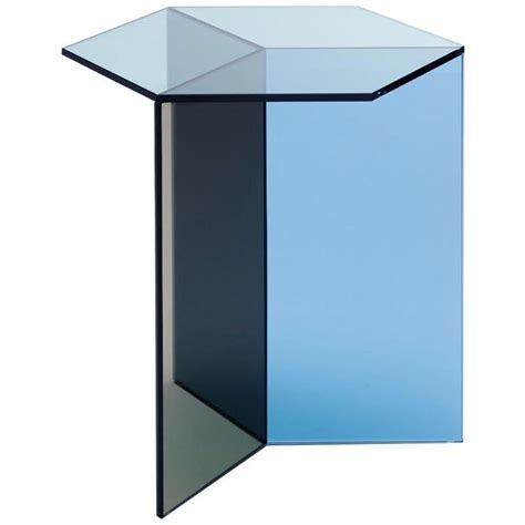 Sebastian Scherer Side Table - Clear Isom Tall Coffee German Modern Glass