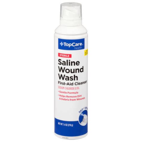 TopCare Saline Wound Wash, Sterile