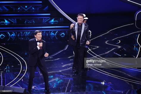 Gianni Morandi, Massimo Ranieri and Al Bano attend the 73rd Sanremo ...