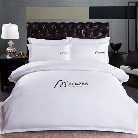 Hotel Bed Sheets Cotton Duvet Cover Set Hotel Hotel Textile - China ...