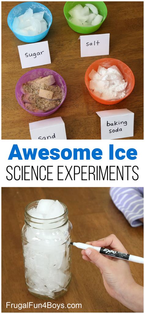 Ice Melting Science Experiment For Kids