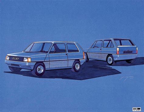 Pin by DM Art on giorgetto giugiaro design sketches | Fiat panda, Fiat, Car design