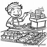 Restaurant Coloring Pages  Free & Printable sketch template