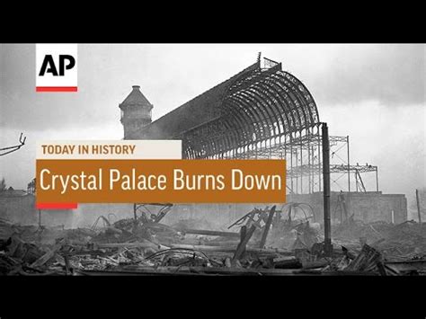 Crystal Palace Burns Down - 1936 | Today in History | 30 Nov 16 - YouTube