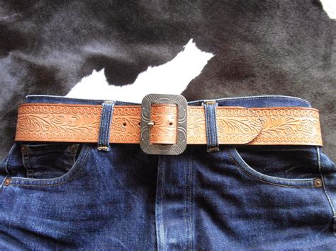 ACE WESTERN BELTS: VINTAGE STYLE WESTERN BELT