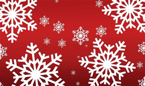 Christmas, Snowflakes, Red, Holiday Wallpapers HD / Desktop and Mobile Backgrounds