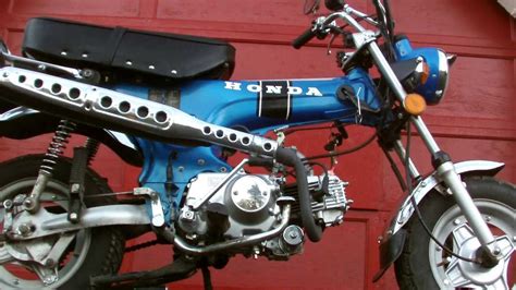 Honda Dax Replica Coldstart After 1/2 Year Sitting - YouTube