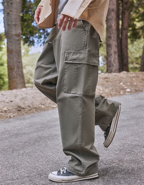 RSQ Mens Loose Cargo Pants - DK GREEN | Tillys