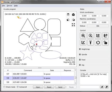 Candle: GRBL controller application with G-Code visualizer written in ...