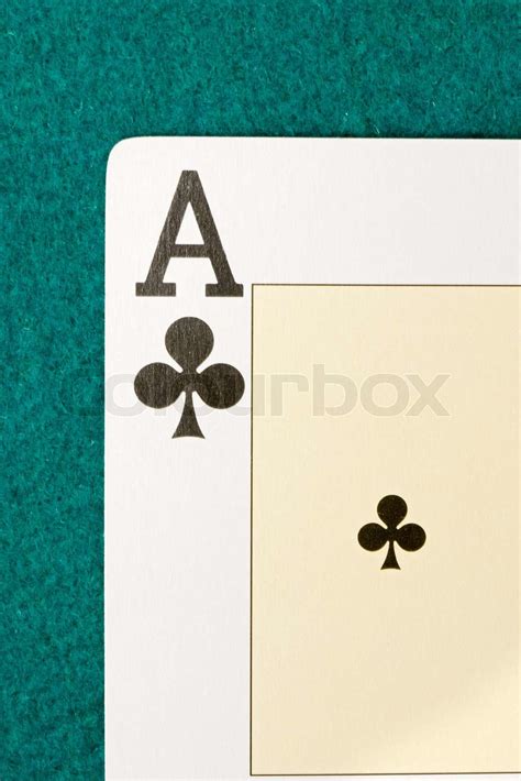 Ace of clubs | Stock image | Colourbox