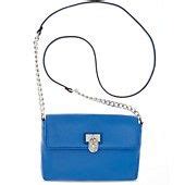 Love this bright blue! Cornflower? Calvin Klein Handbag, Modena Leather Crossbody | Calvin klein ...