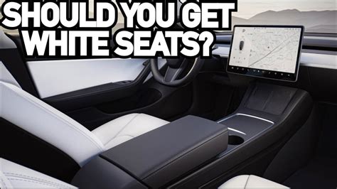 Tesla White Seats Pros and Cons - YouTube