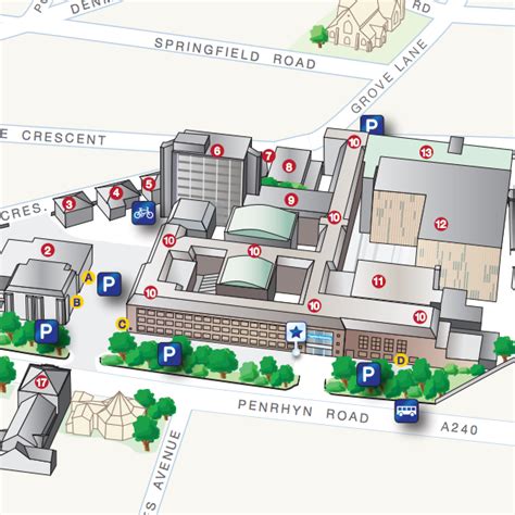 Kingston University Campus Map