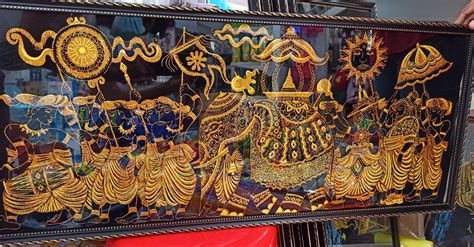 Wall Hanging Frame Art Painting Sri Lanka Kandy Esala Perahera | Etsy