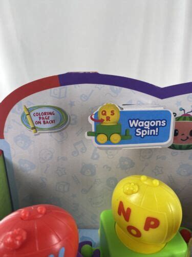 Cocomelon Musical Alphabet Train with Spinning Wagons New | #4588203174