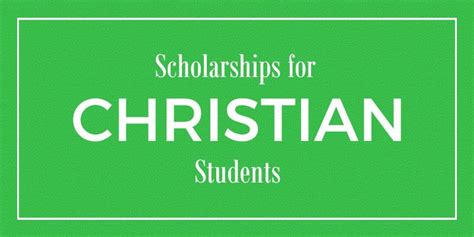 Christian Scholarships 2018-2019