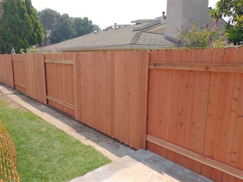 Redwood Fence - Fence Factory