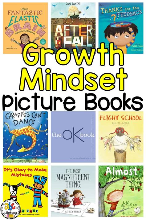 20 Pictures Books To Teach Growth Mindset To Children