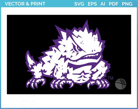 TCU Horned Frogs - Secondary Logo (2013) - College Sports Vector SVG ...