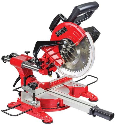 10-inch 15 amp Sliding Mitre Saw with Laser Alignment System | Sliding compound miter saw, Miter ...