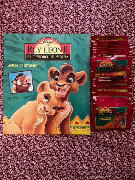 VINTAGE ALBUM DISNEY Le Roi Lion Ii Panini France 1999 Figure Complete (-1) $31.58 - PicClick