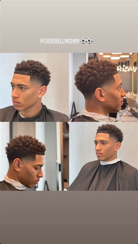 Pin on Jude Bellingham | Taper fade haircut, Taper fade curly hair ...