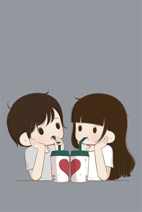 Pin by Deb Ohara on ~ | Cute cartoon wallpapers, Love cartoon couple, Cute couple wallpaper