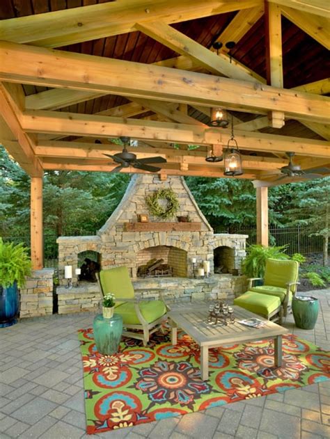 58 Amazing bright and colorful outdoor living spaces