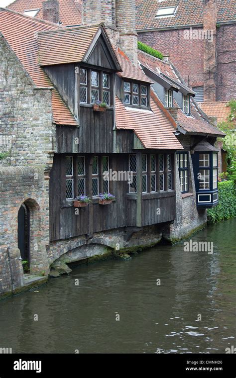 Typical house architecture, Bruges Stock Photo - Alamy