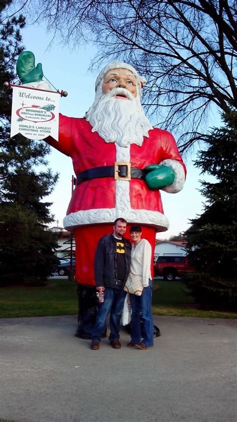 Matt an Shannon in Frankenmuth, Michigan at the World's biggest ...