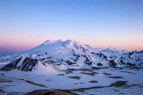 Mount Mageik Evening landscape in Katmai National Park image - Free ...