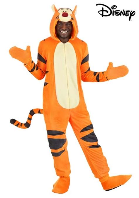 Deluxe Disney Tigger Costume for Adults