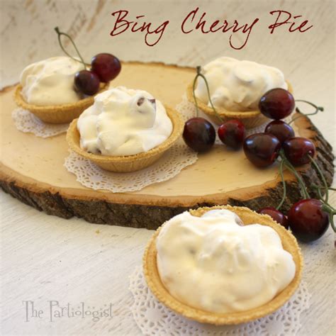 The Partiologist: Bing Cherry Pie!